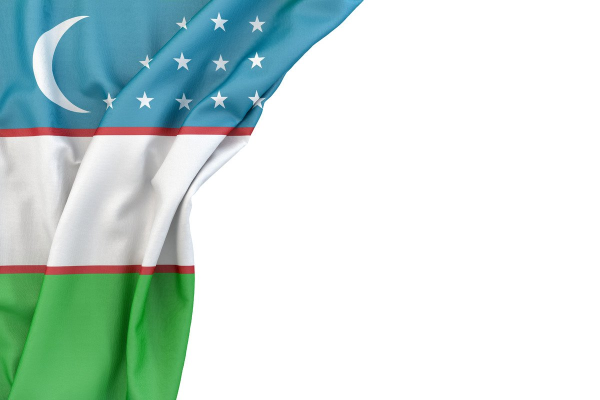 Флаг узбекистана
