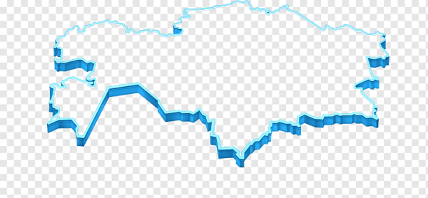 Казахстан границы очертания