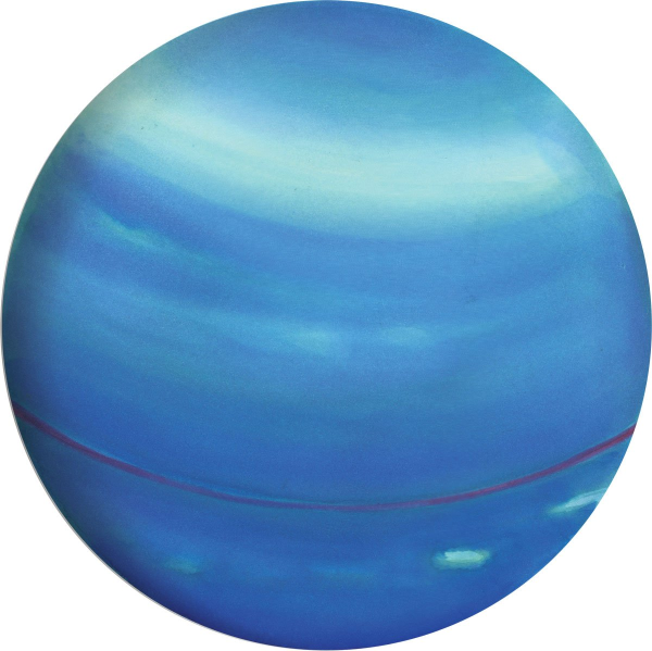 Нептун Планета на белом фоне