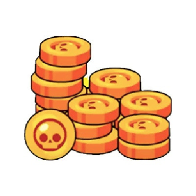 Монетки из Brawl Stars