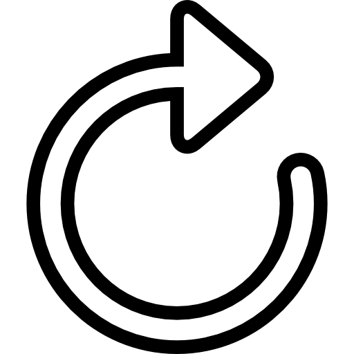 Кнопка рестарт пиктограмма