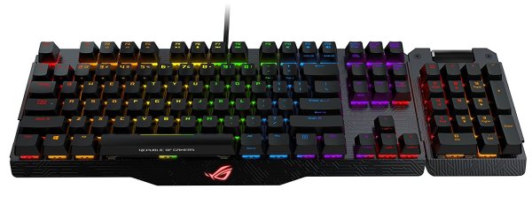 ASUS ROG Claymore (Cherry MX RGB Brown) Black USB