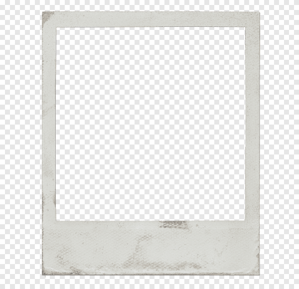 Белая рамка полароид для фотошопа