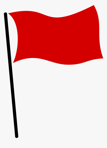 Флаг красный