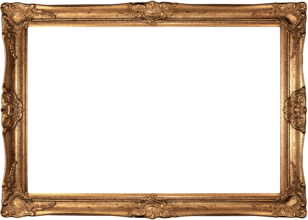 Деревянная картинная рамка