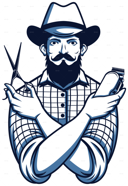 Стикеры для барбершопа