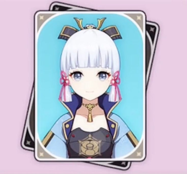 Аяка Геншин карточка персонажа