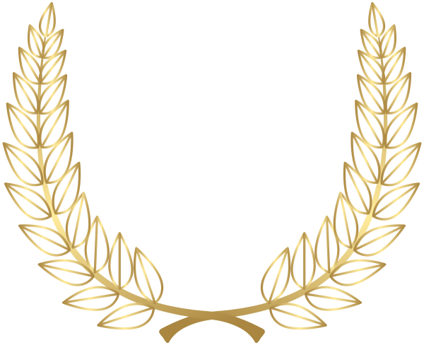 Золотые лавровые венки