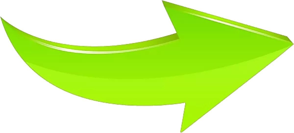 Зеленые стрелки на белом фоне