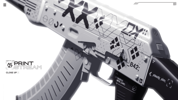 Белая м4 в КС го