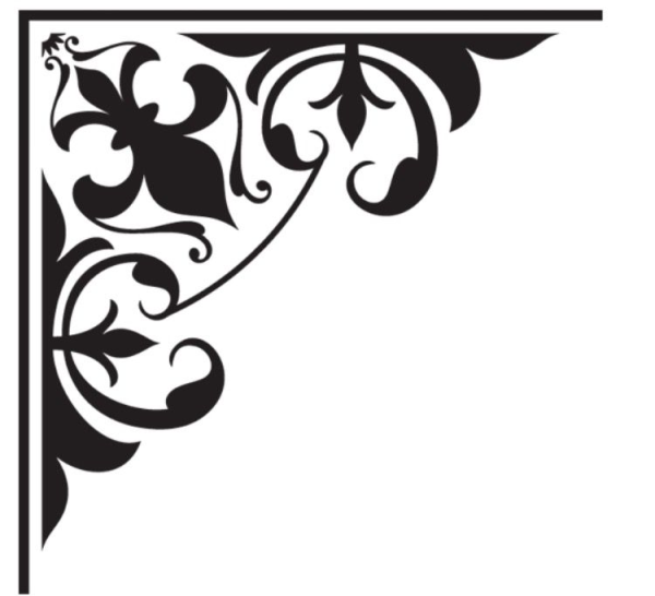 Узор уголок