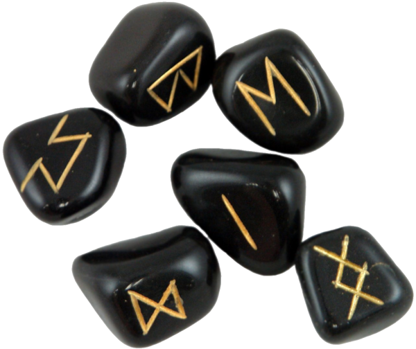 Руны на камнях