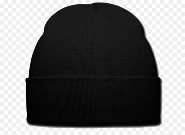 Шапка вязаная черная