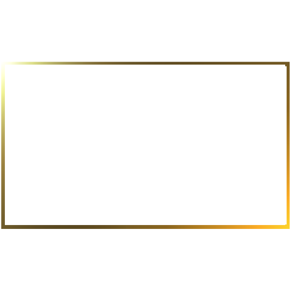 Золотая рамка прямоугольник