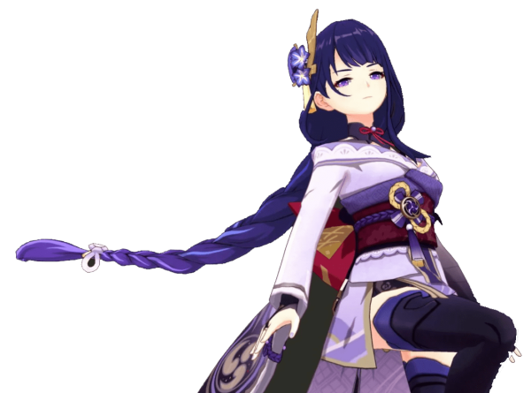 Сегун Геншин Импакт PNG