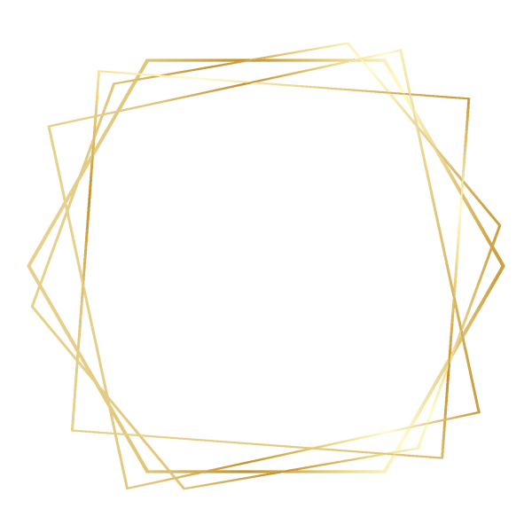 Рамка Минимализм золото