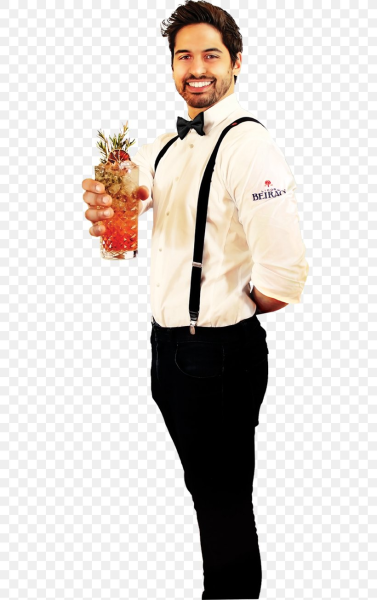 Бармен без фона