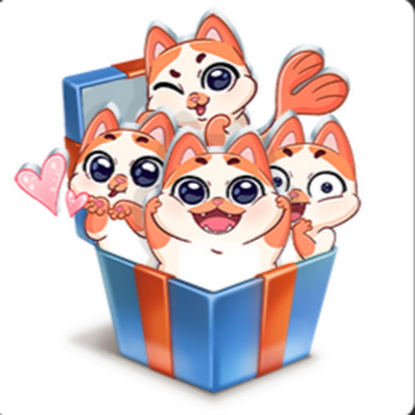 Набор стикеров в подарок