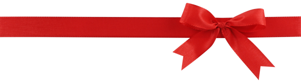Красная ленточка с бантиком