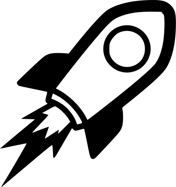 Ракета векторное изображение