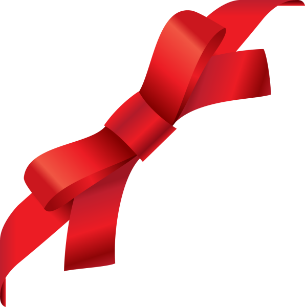 Подарочная лента с бантом