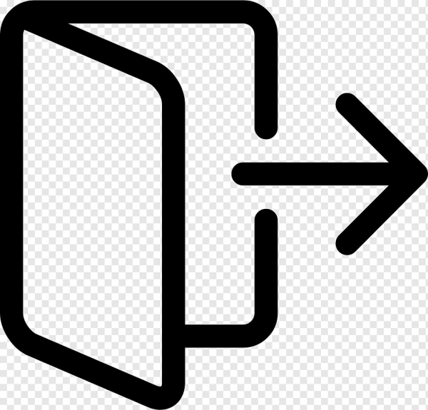 Иконка выход из программы