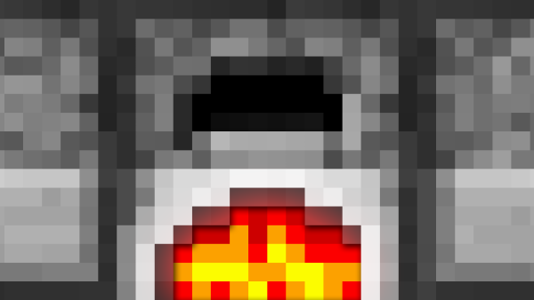 Печка из МАЙНКРАФТА