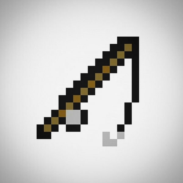 Пиксельная удочка