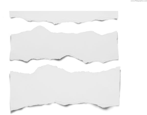 Плашка рваная бумага
