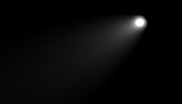 Свет от фонарика