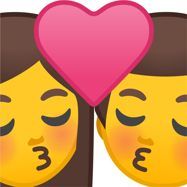 Эмодзи поцелуй