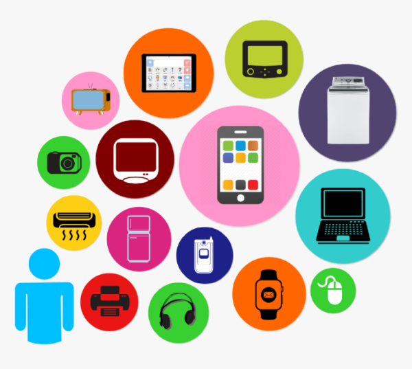 Значок электроники