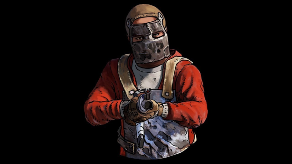 Синий Хазмат раст