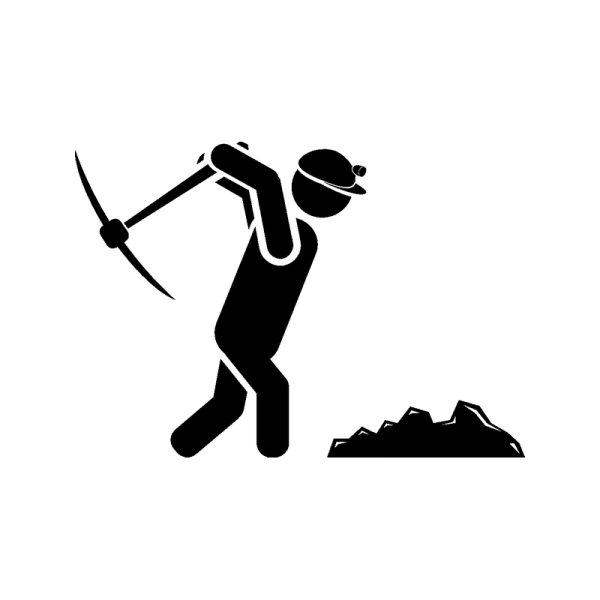 Значок Шахтера