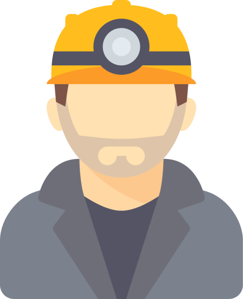 Шахтер мультяшный