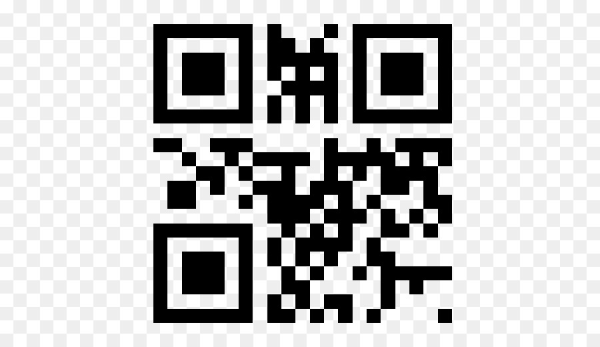 QR код на прозрачном фоне