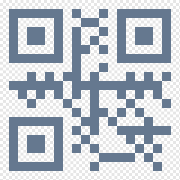 QR код на белом фоне