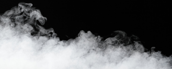 Туман на белом фоне