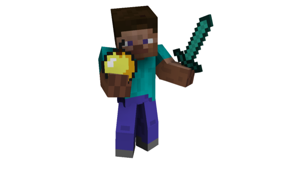 Стив из МАЙНКРАФТА С киркой