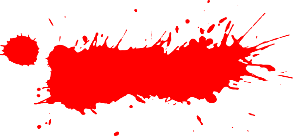 Пятна краски без фона