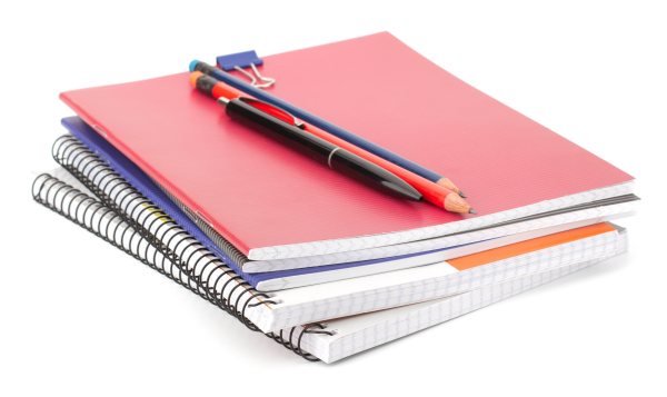 Блокнот с ручкой