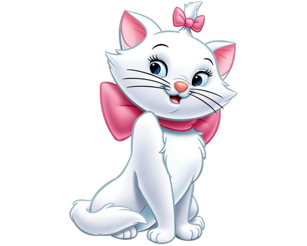 Кошечка Мари из мультика коты Аристократы