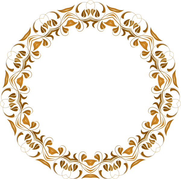 Круглая рамка