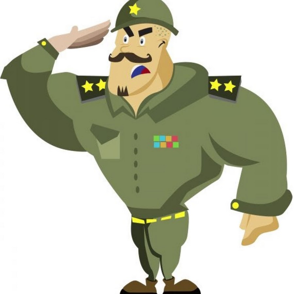 Мультяшные военные