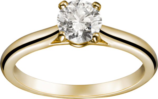 Cartier Solitaire 1895 золото