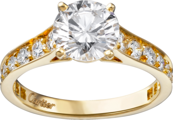 Кольцо Cartier Solitaire 1895