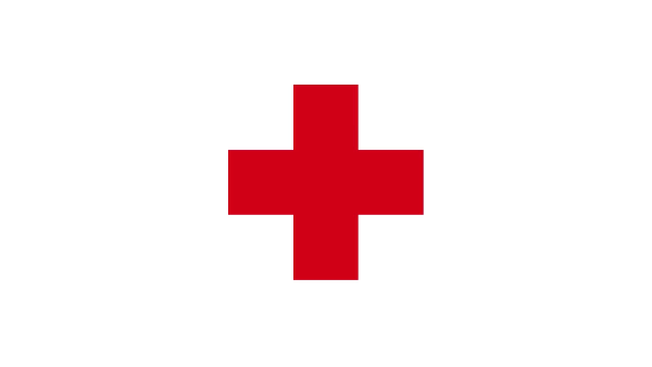 Красный крест svg