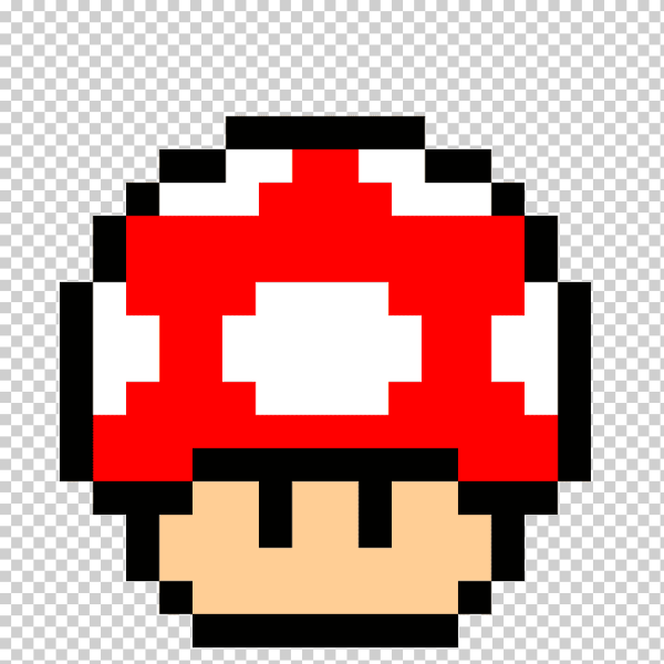 Марио пиксельный