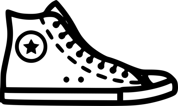 Кроссовки вектор