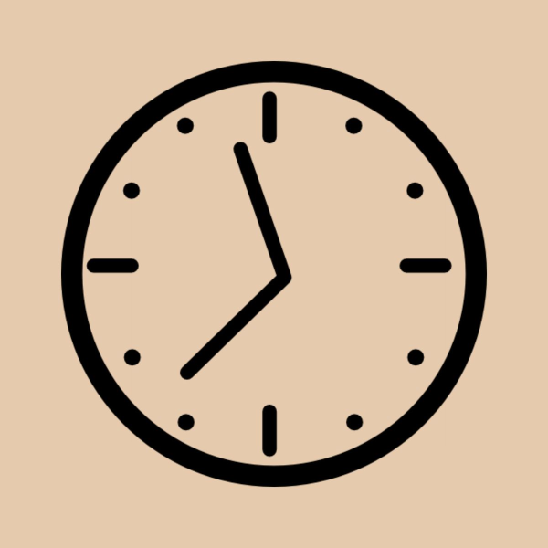 Часы пиктограмма
